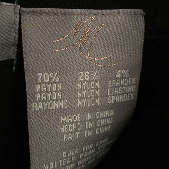 4X Melissa McCarthy Black Ponte Pencil Skirt - Picture 9 of 14